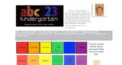 Desktop Screenshot of abc123kindergarten.com